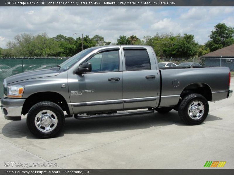 Mineral Gray Metallic / Medium Slate Gray 2006 Dodge Ram 2500 Lone Star Edition Quad Cab 4x4