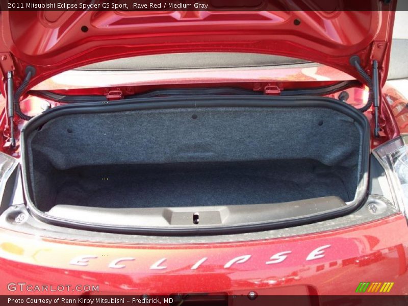 Rave Red / Medium Gray 2011 Mitsubishi Eclipse Spyder GS Sport