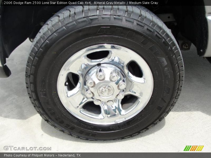 Mineral Gray Metallic / Medium Slate Gray 2006 Dodge Ram 2500 Lone Star Edition Quad Cab 4x4