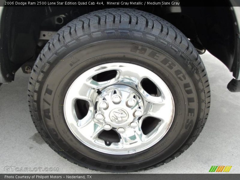 Mineral Gray Metallic / Medium Slate Gray 2006 Dodge Ram 2500 Lone Star Edition Quad Cab 4x4