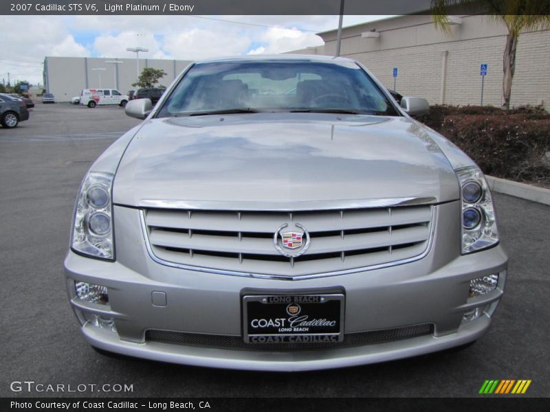 Light Platinum / Ebony 2007 Cadillac STS V6