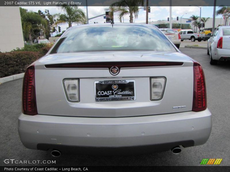 Light Platinum / Ebony 2007 Cadillac STS V6