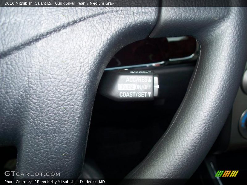 Quick Silver Pearl / Medium Gray 2010 Mitsubishi Galant ES