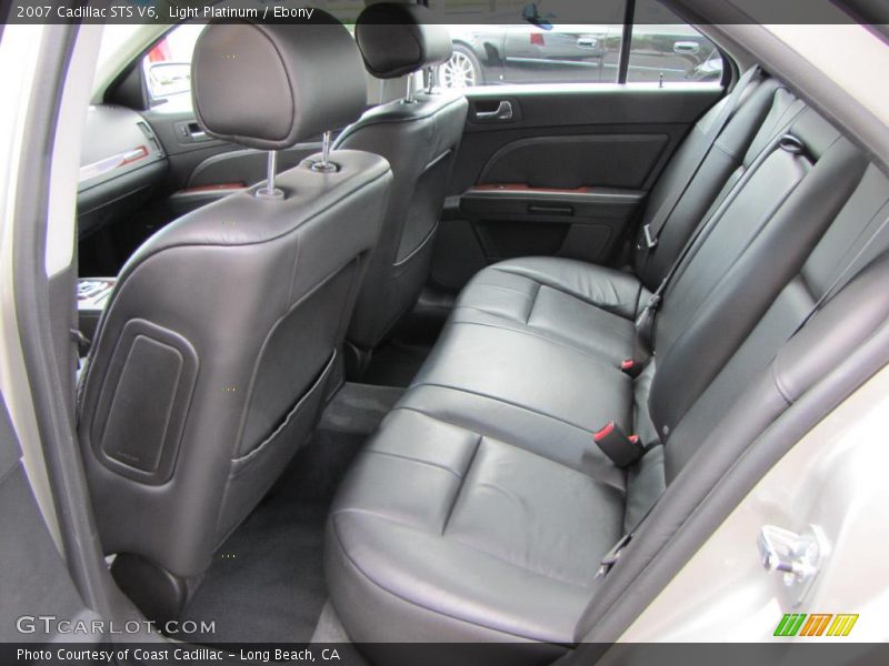 Light Platinum / Ebony 2007 Cadillac STS V6