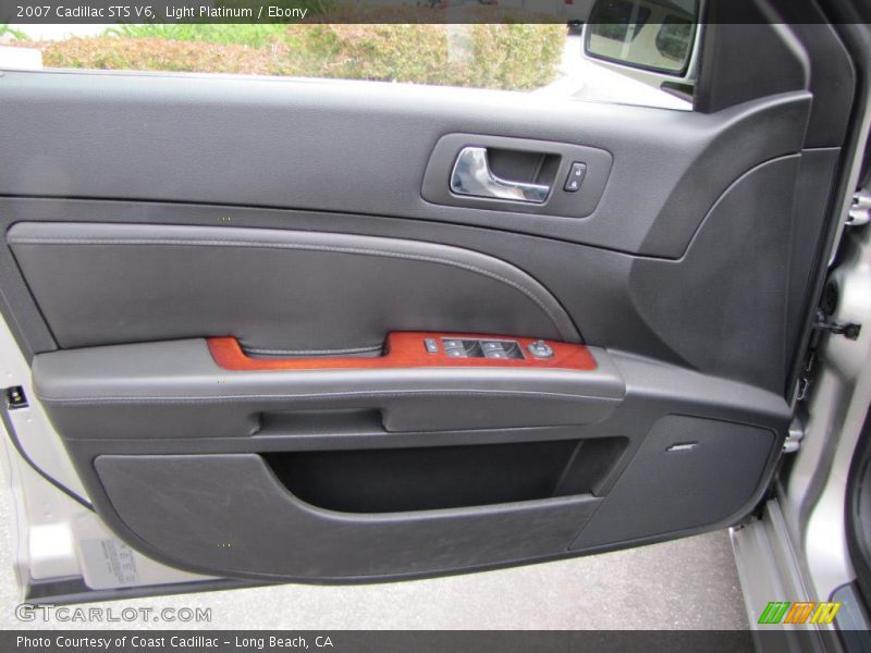 Light Platinum / Ebony 2007 Cadillac STS V6
