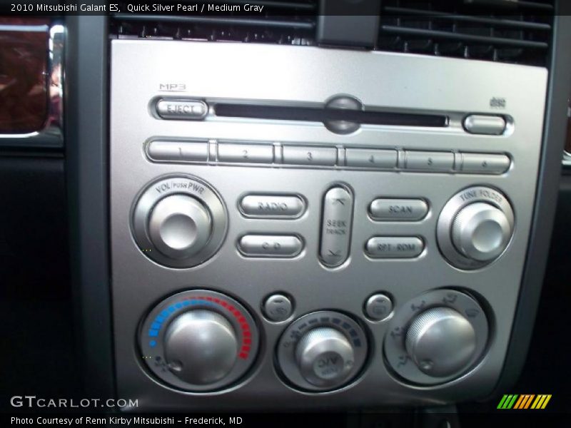 Quick Silver Pearl / Medium Gray 2010 Mitsubishi Galant ES