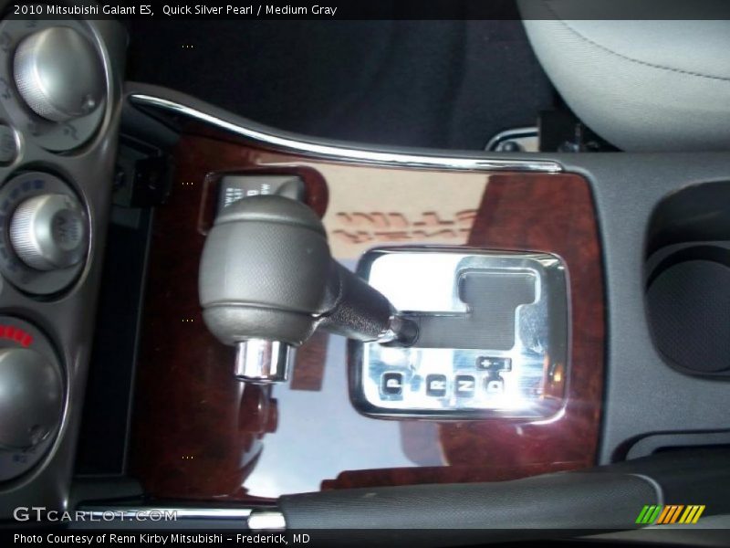 Quick Silver Pearl / Medium Gray 2010 Mitsubishi Galant ES
