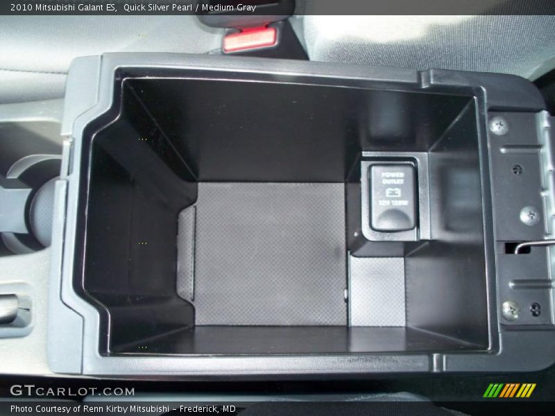 Quick Silver Pearl / Medium Gray 2010 Mitsubishi Galant ES