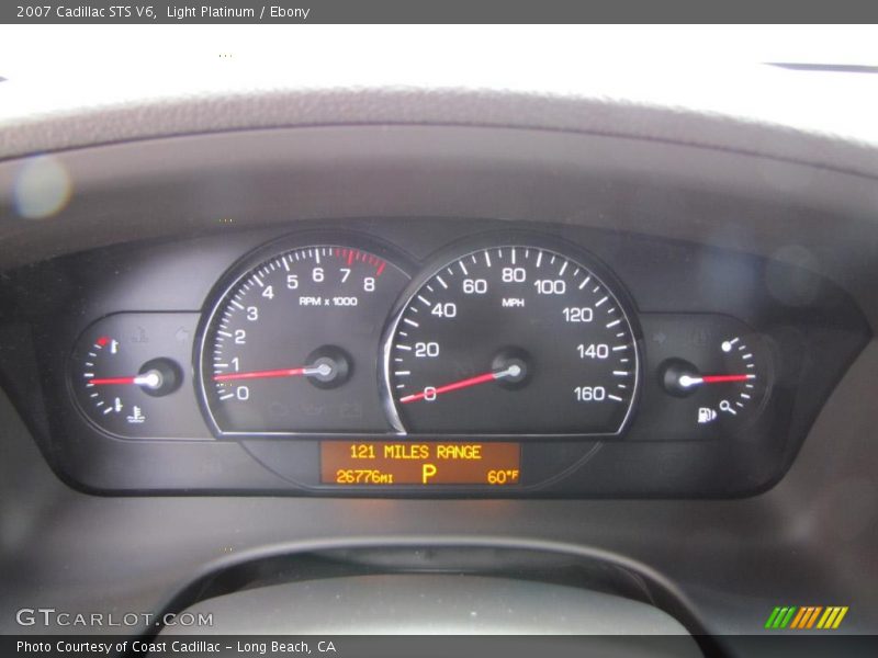 Light Platinum / Ebony 2007 Cadillac STS V6
