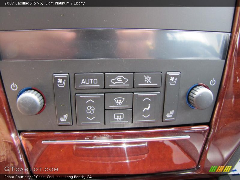 Light Platinum / Ebony 2007 Cadillac STS V6