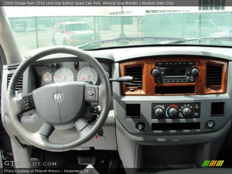Mineral Gray Metallic / Medium Slate Gray 2006 Dodge Ram 2500 Lone Star Edition Quad Cab 4x4