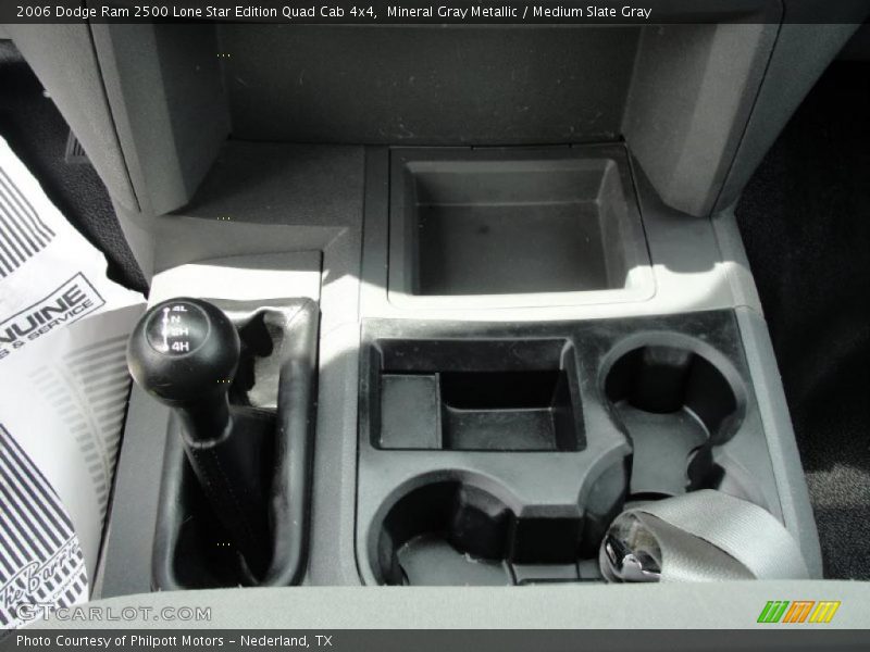 Mineral Gray Metallic / Medium Slate Gray 2006 Dodge Ram 2500 Lone Star Edition Quad Cab 4x4