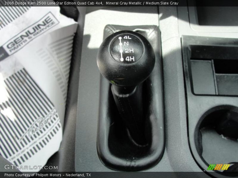 Mineral Gray Metallic / Medium Slate Gray 2006 Dodge Ram 2500 Lone Star Edition Quad Cab 4x4