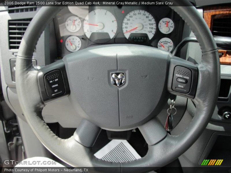 Mineral Gray Metallic / Medium Slate Gray 2006 Dodge Ram 2500 Lone Star Edition Quad Cab 4x4