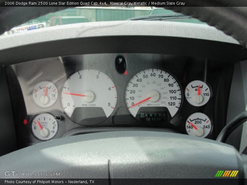 Mineral Gray Metallic / Medium Slate Gray 2006 Dodge Ram 2500 Lone Star Edition Quad Cab 4x4