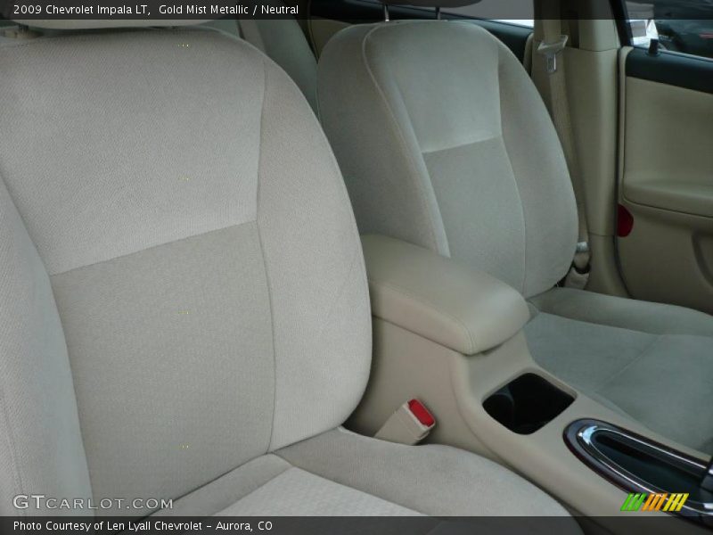 Gold Mist Metallic / Neutral 2009 Chevrolet Impala LT