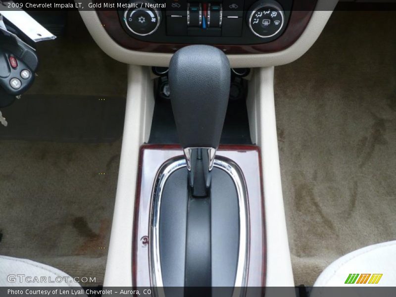 Gold Mist Metallic / Neutral 2009 Chevrolet Impala LT
