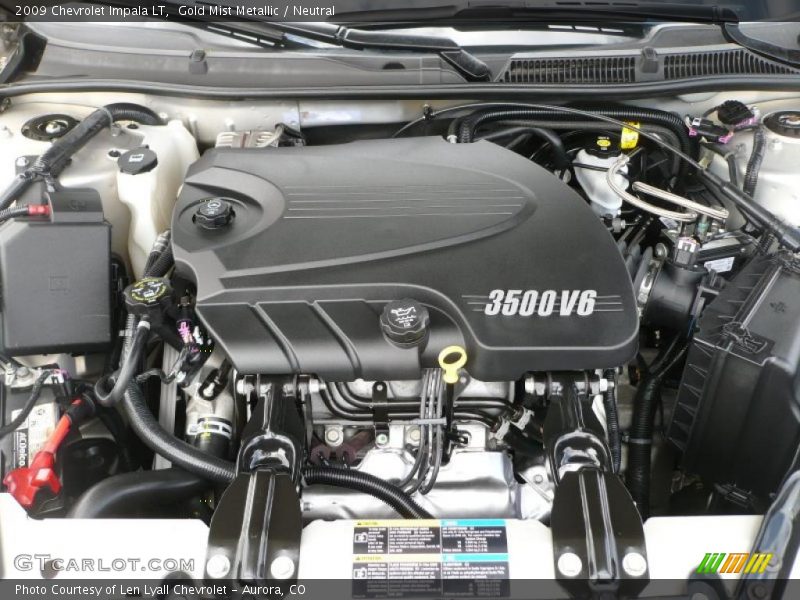 Gold Mist Metallic / Neutral 2009 Chevrolet Impala LT