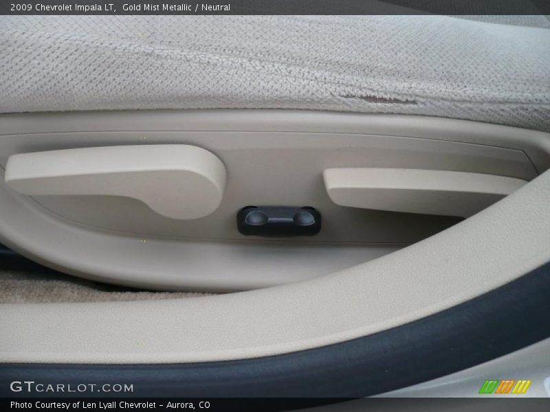 Gold Mist Metallic / Neutral 2009 Chevrolet Impala LT