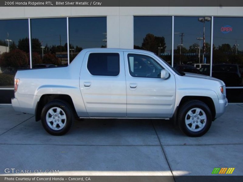 Billet Silver Metallic / Gray 2006 Honda Ridgeline RTL