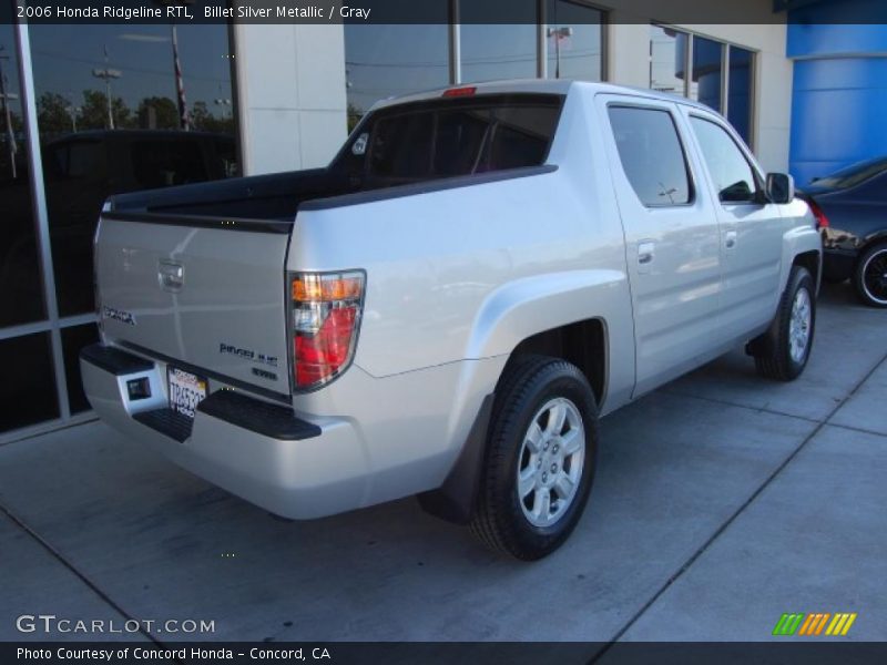 Billet Silver Metallic / Gray 2006 Honda Ridgeline RTL