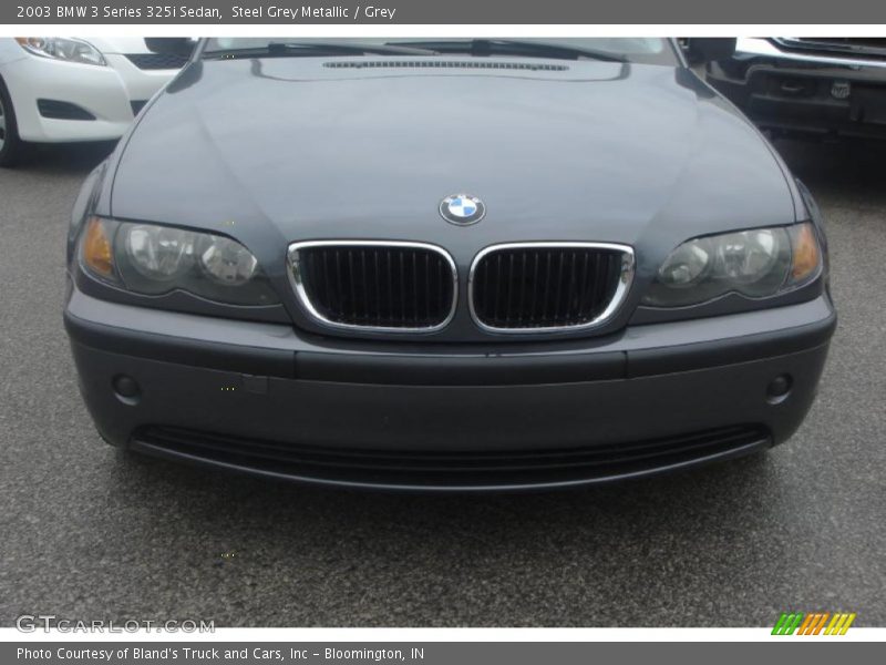 Steel Grey Metallic / Grey 2003 BMW 3 Series 325i Sedan