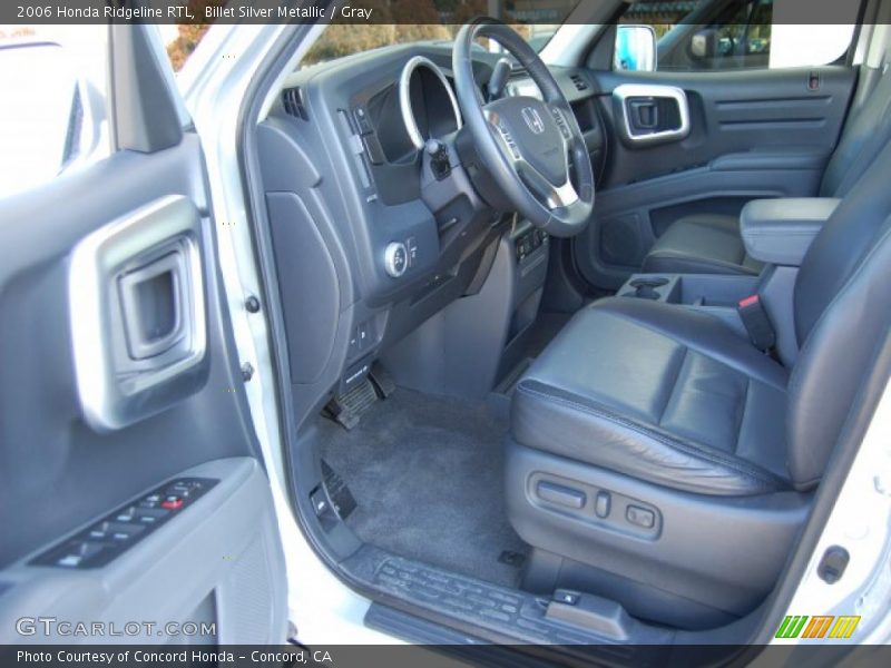 Billet Silver Metallic / Gray 2006 Honda Ridgeline RTL