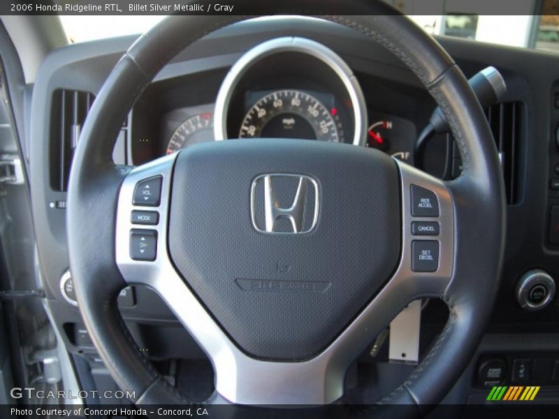 Billet Silver Metallic / Gray 2006 Honda Ridgeline RTL