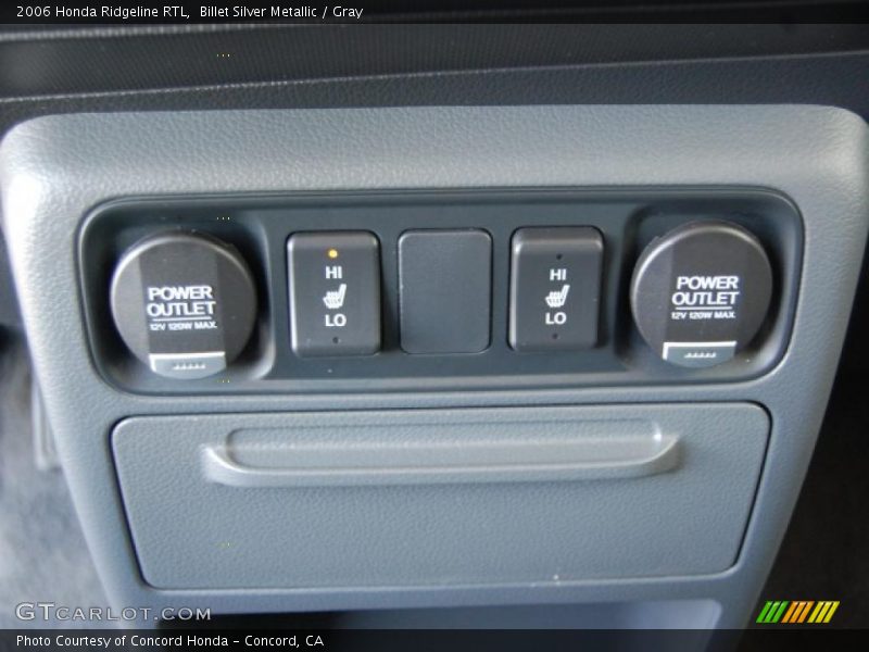 Billet Silver Metallic / Gray 2006 Honda Ridgeline RTL