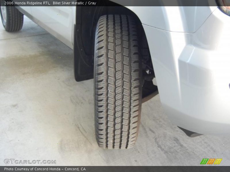 Billet Silver Metallic / Gray 2006 Honda Ridgeline RTL