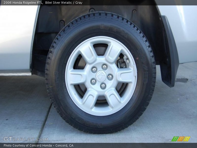 Billet Silver Metallic / Gray 2006 Honda Ridgeline RTL