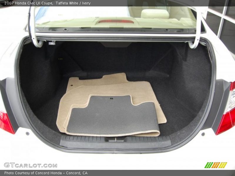 Taffeta White / Ivory 2007 Honda Civic LX Coupe