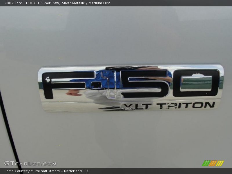 Silver Metallic / Medium Flint 2007 Ford F150 XLT SuperCrew