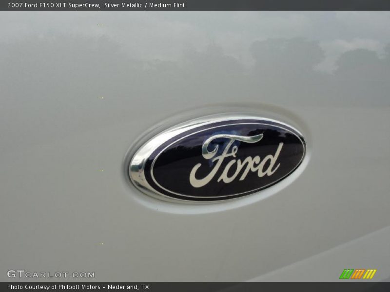 Silver Metallic / Medium Flint 2007 Ford F150 XLT SuperCrew