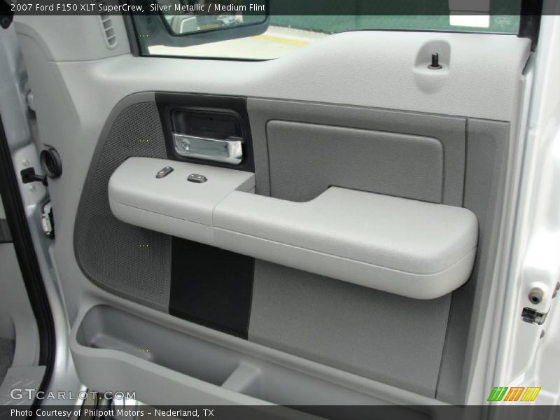 Silver Metallic / Medium Flint 2007 Ford F150 XLT SuperCrew