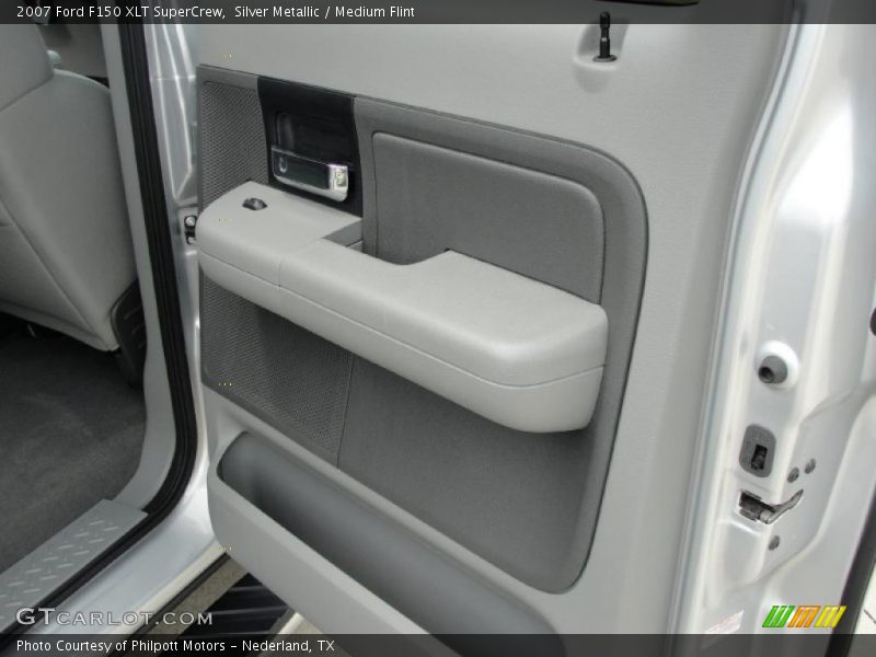 Silver Metallic / Medium Flint 2007 Ford F150 XLT SuperCrew
