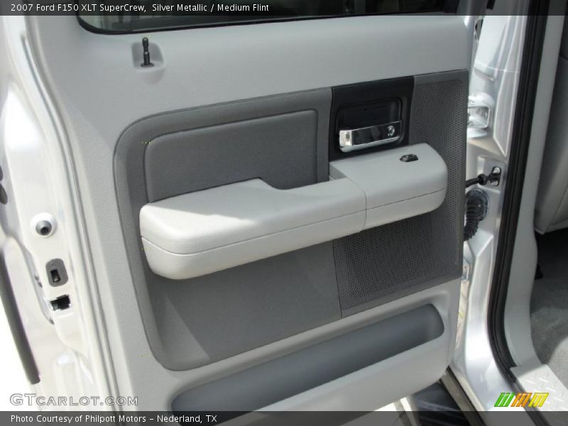 Silver Metallic / Medium Flint 2007 Ford F150 XLT SuperCrew