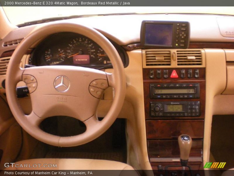 Bordeaux Red Metallic / Java 2000 Mercedes-Benz E 320 4Matic Wagon