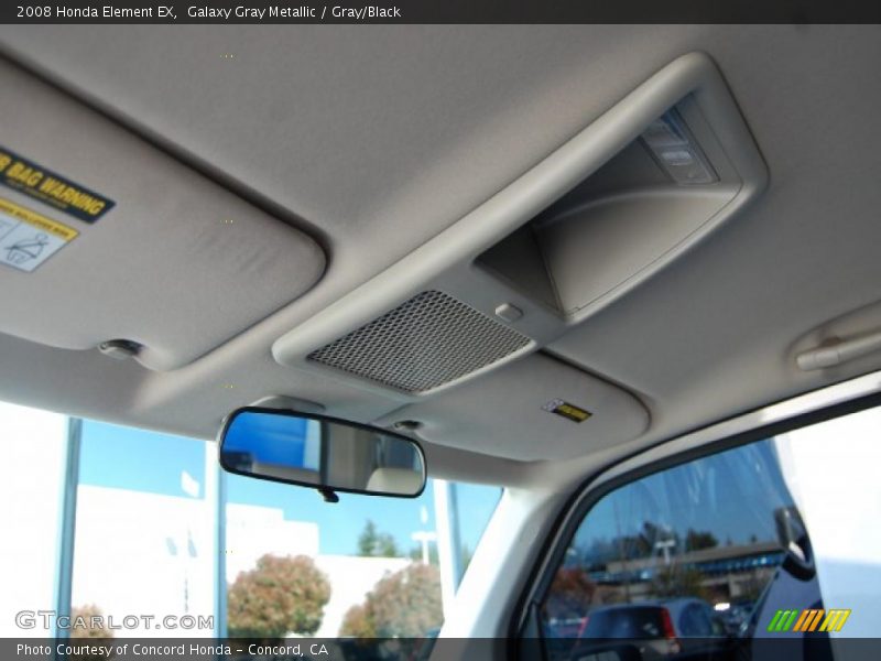 Galaxy Gray Metallic / Gray/Black 2008 Honda Element EX