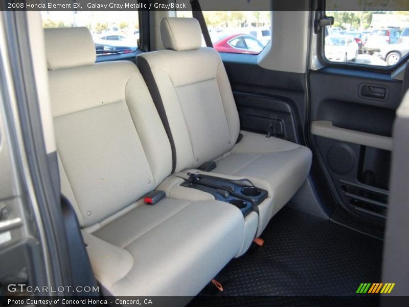Galaxy Gray Metallic / Gray/Black 2008 Honda Element EX