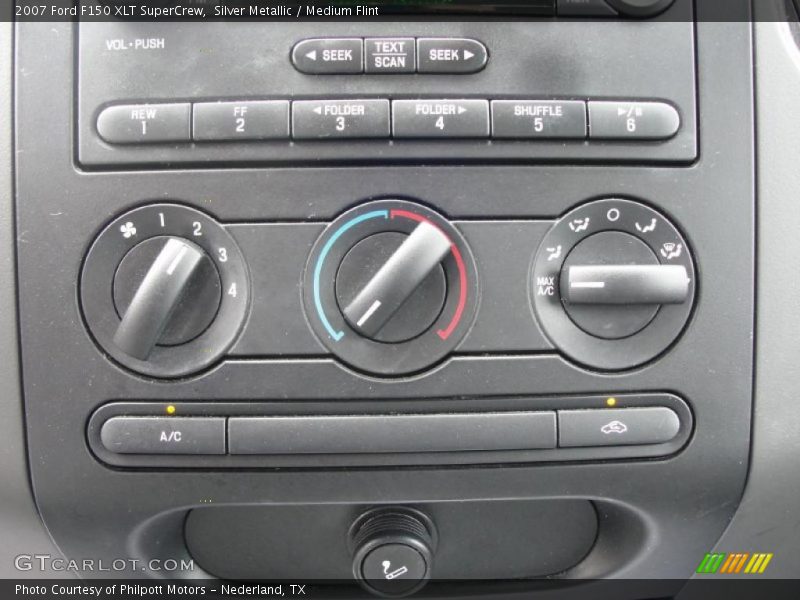 Silver Metallic / Medium Flint 2007 Ford F150 XLT SuperCrew