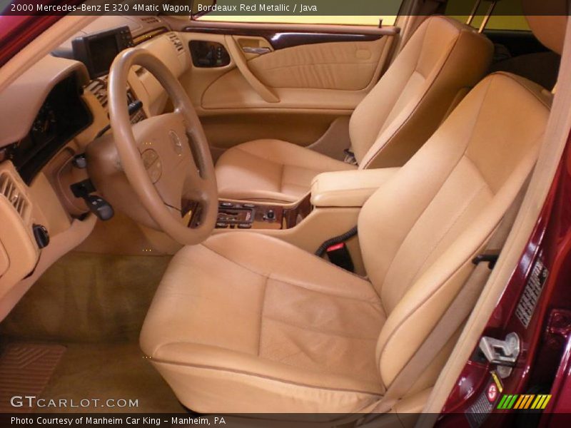 Bordeaux Red Metallic / Java 2000 Mercedes-Benz E 320 4Matic Wagon