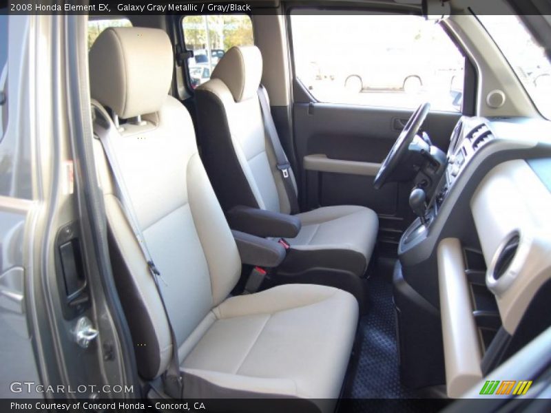 Galaxy Gray Metallic / Gray/Black 2008 Honda Element EX