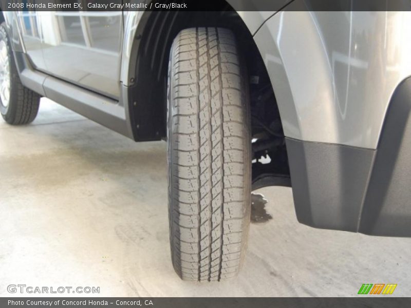 Galaxy Gray Metallic / Gray/Black 2008 Honda Element EX