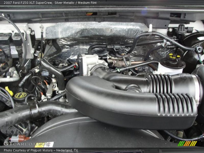 Silver Metallic / Medium Flint 2007 Ford F150 XLT SuperCrew