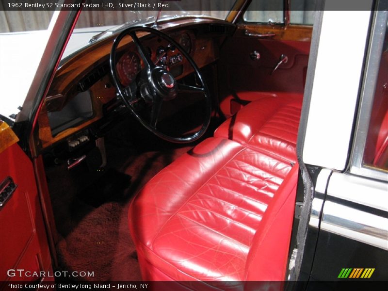 Silver/Black / Red 1962 Bentley S2 Standard Sedan LHD