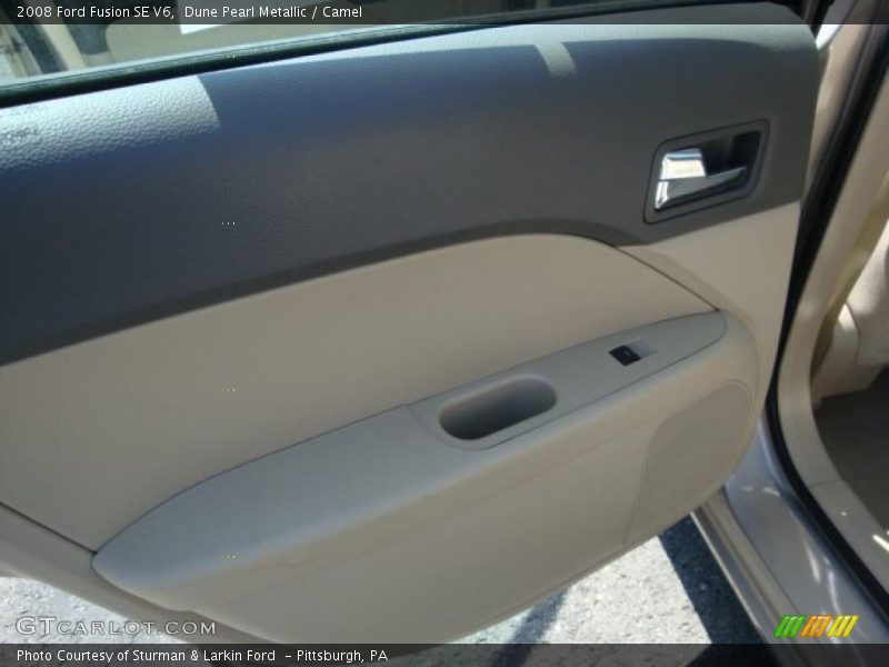 Dune Pearl Metallic / Camel 2008 Ford Fusion SE V6