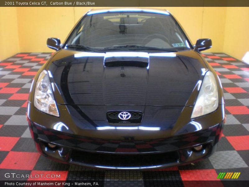 Carbon Blue / Black/Blue 2001 Toyota Celica GT