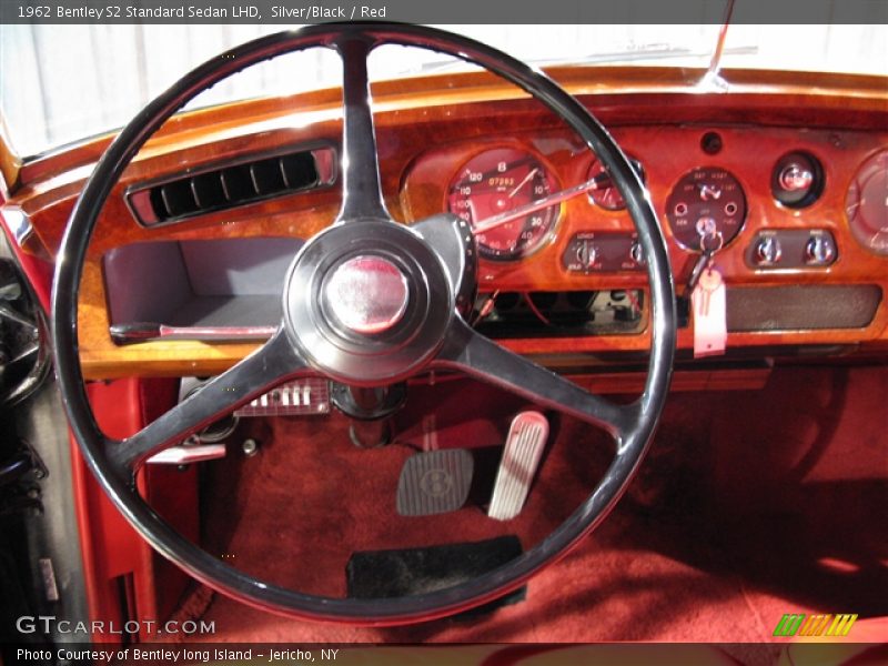 Silver/Black / Red 1962 Bentley S2 Standard Sedan LHD