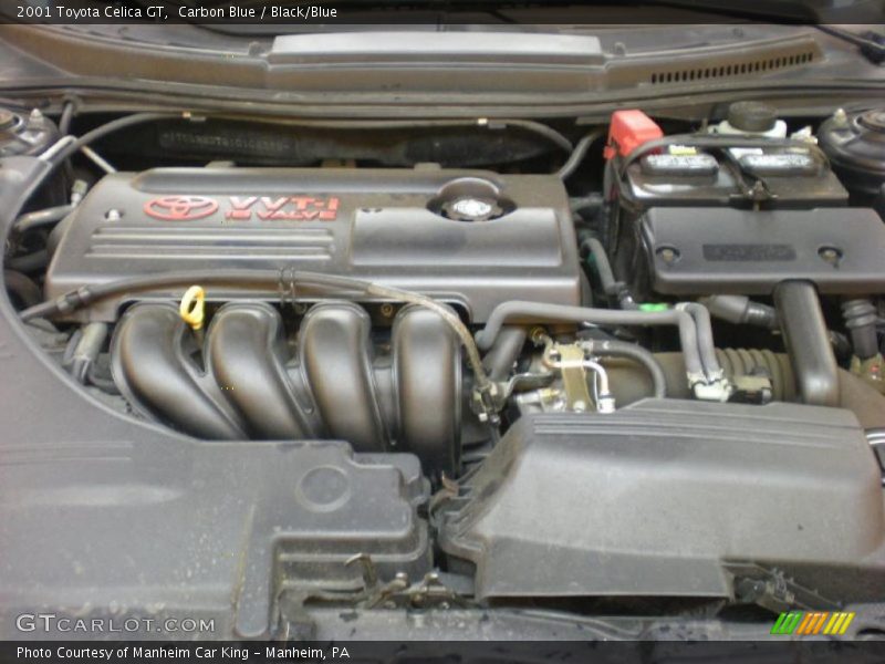 Carbon Blue / Black/Blue 2001 Toyota Celica GT